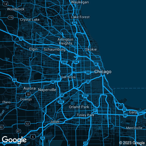 Chicago radi8er map view